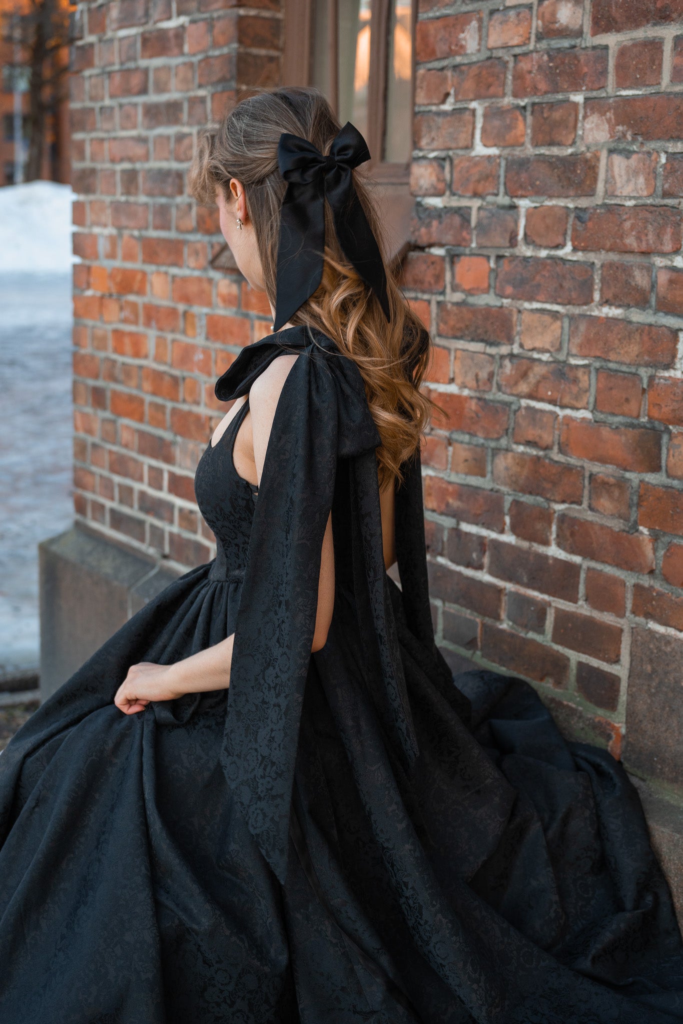 The Minerva Bow Gown
