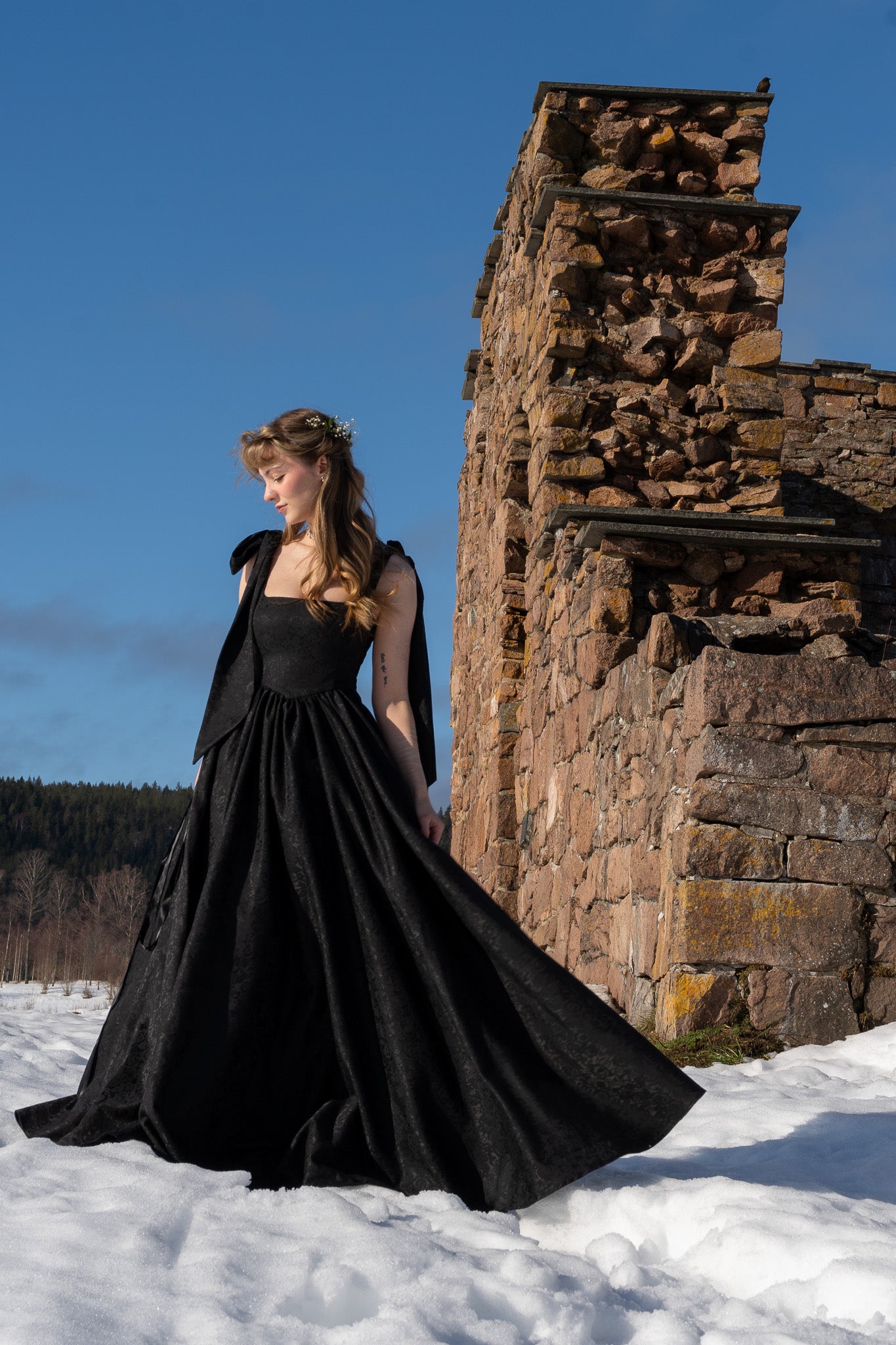 The Minerva Bow Gown