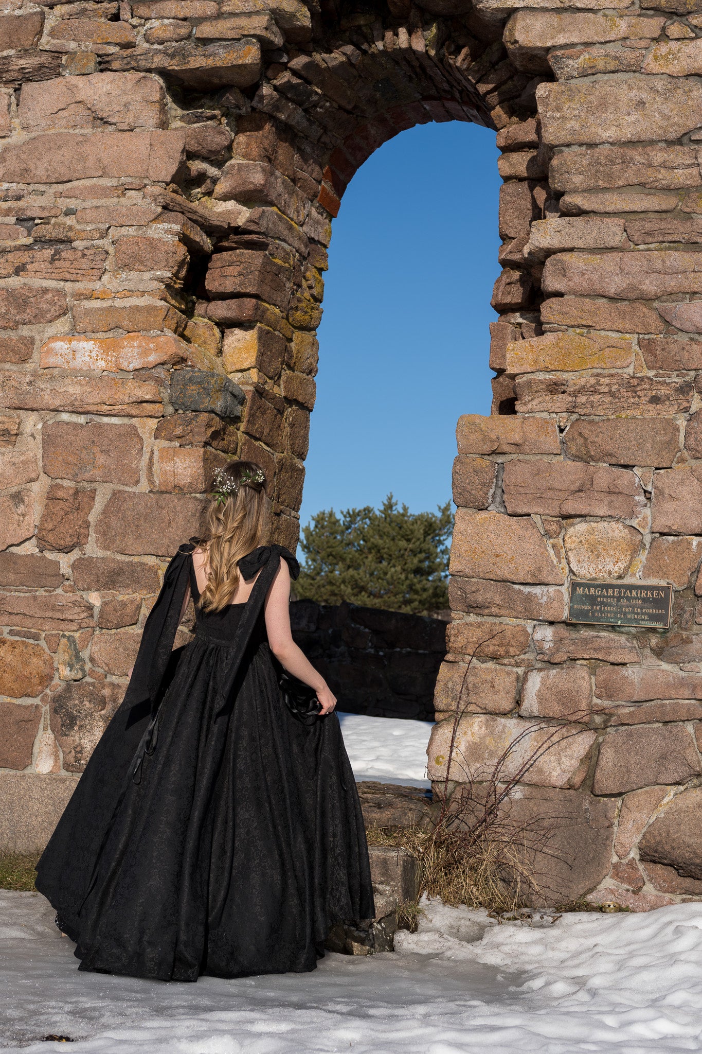 The Minerva Bow Gown