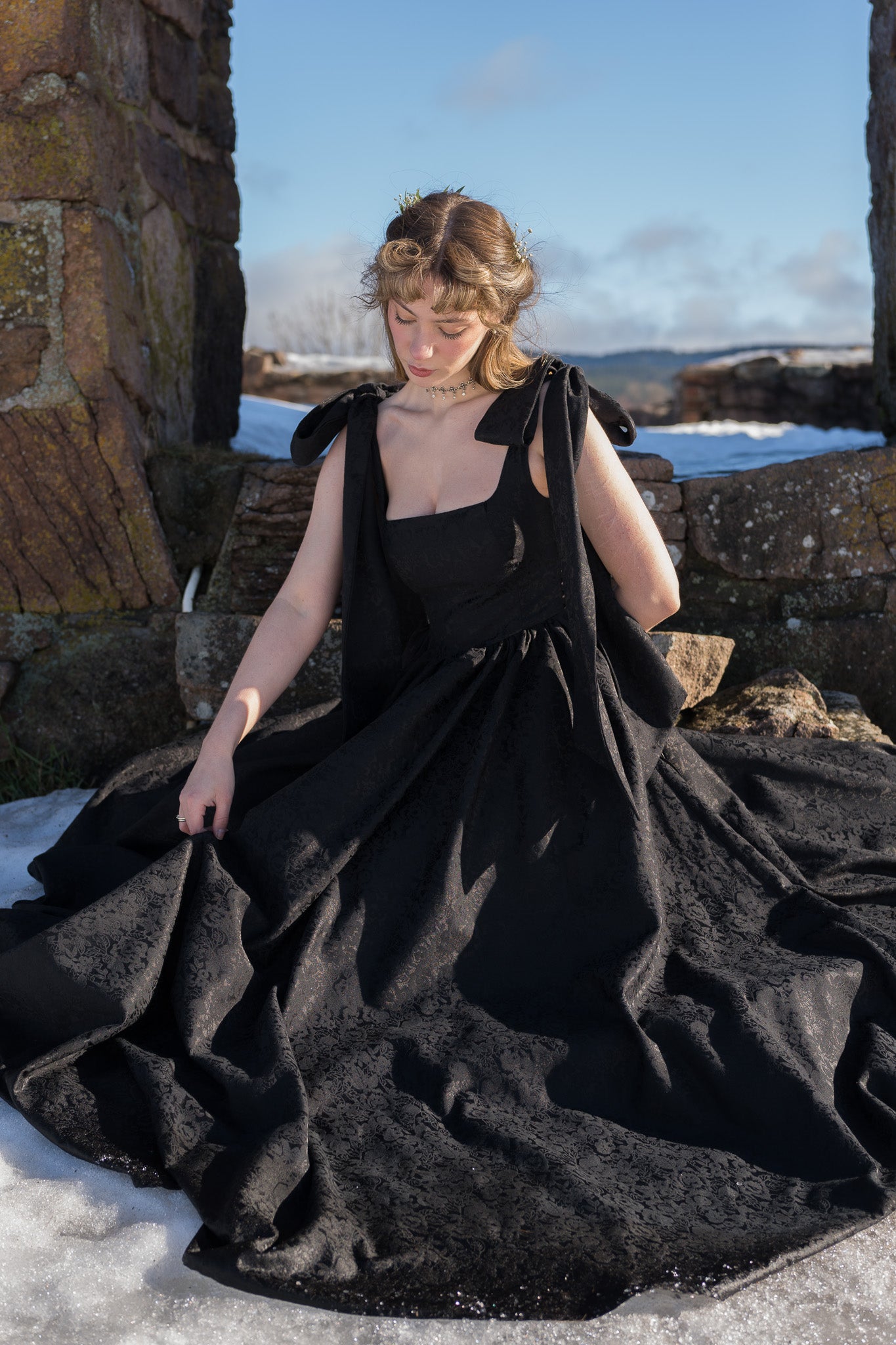 The Minerva Bow Gown