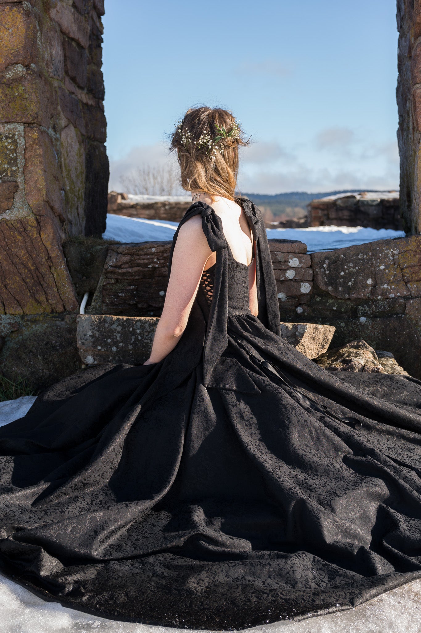 The Minerva Bow Gown