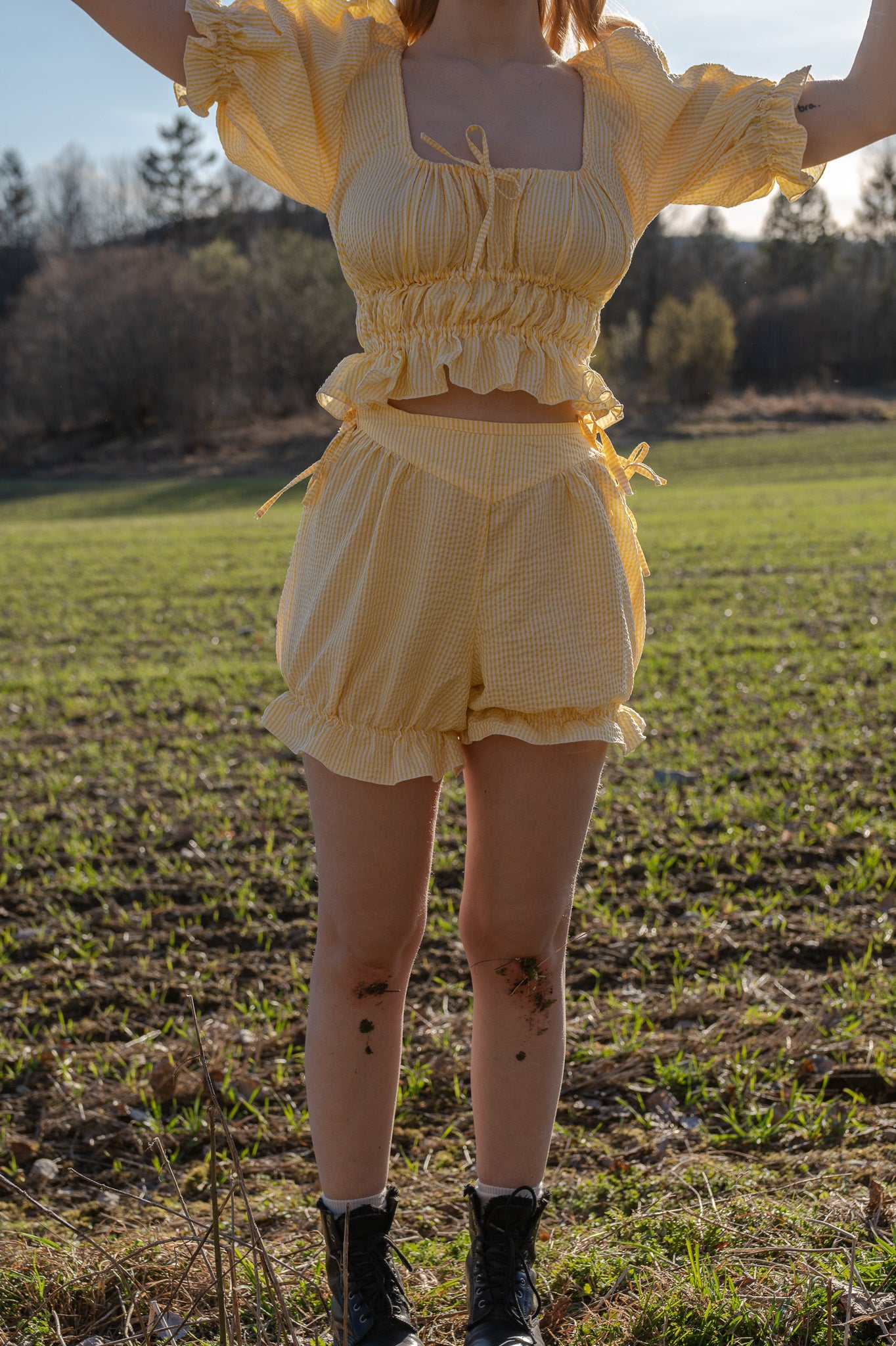 The Darcy Shirt and Bloomer Set