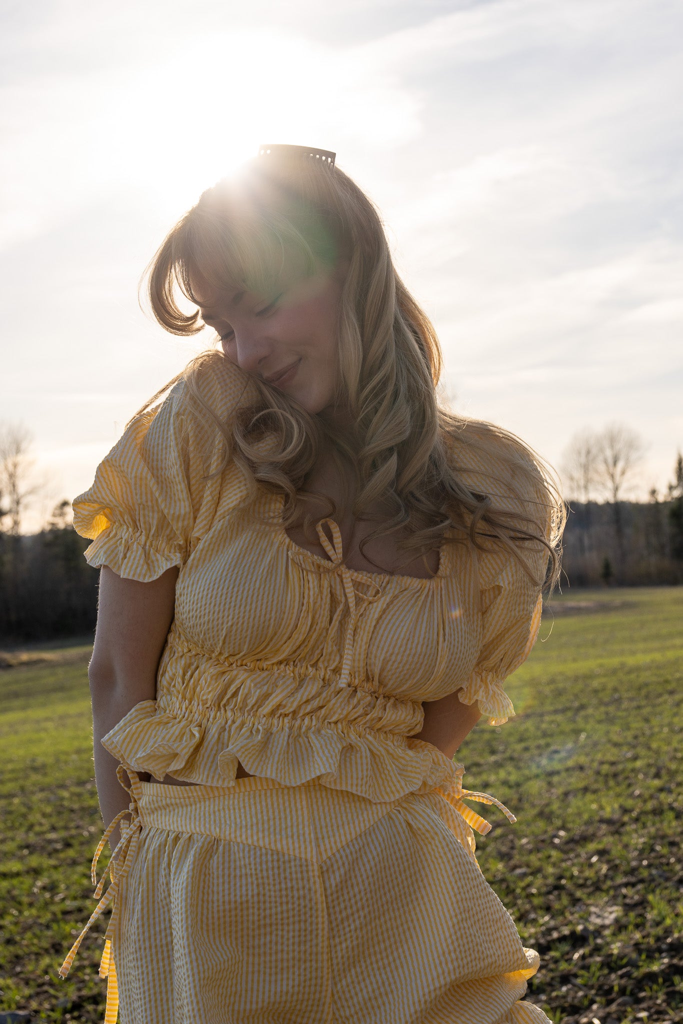 The Darcy Shirt and Bloomer Set