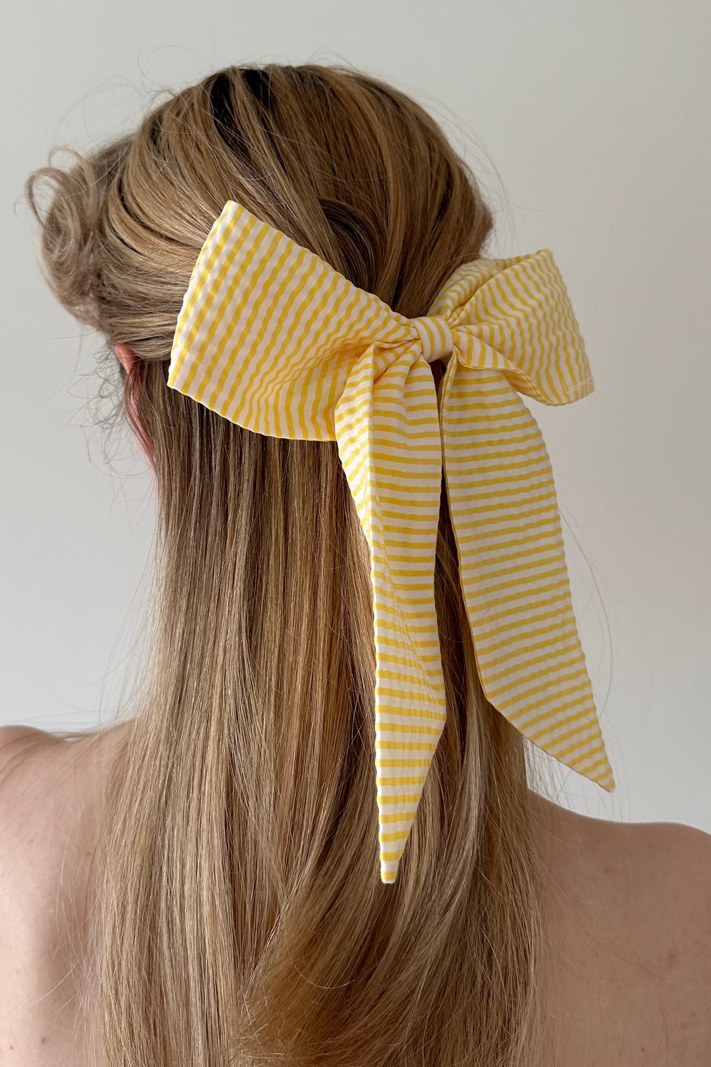 Yellow Hair Bow