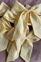 Yellow Hair Bow