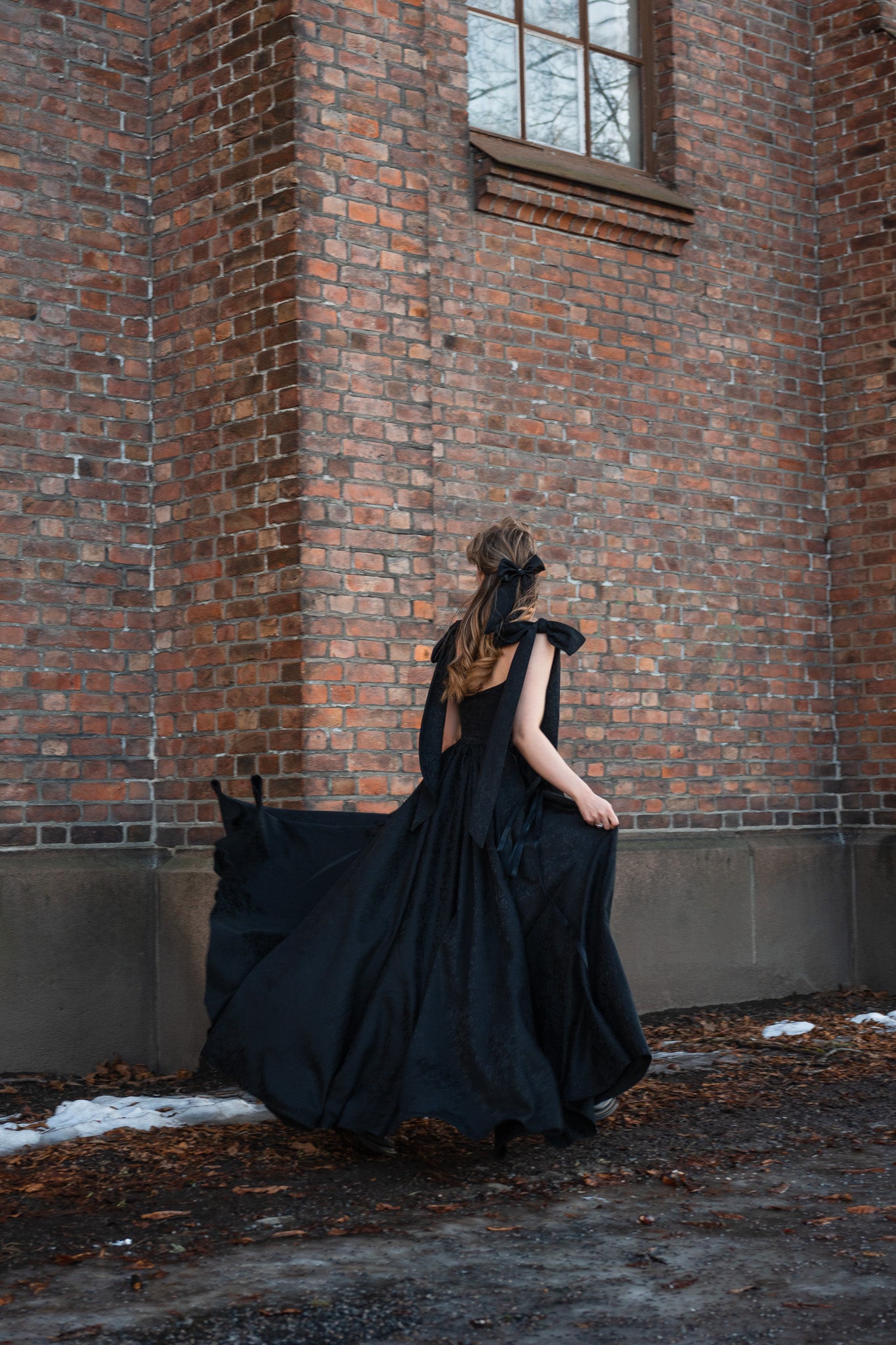 The Minerva Bow Gown