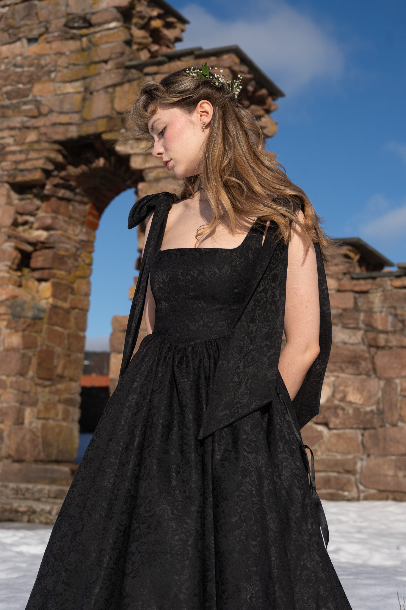 The Minerva Bow Gown Maria Juterud The Minerva Bow Gown Maria Juterud