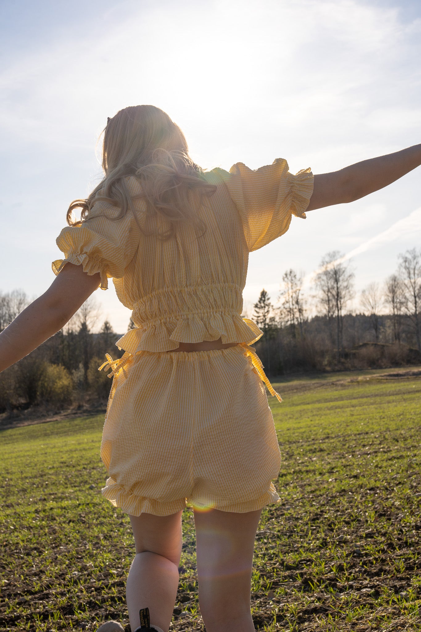 The Darcy Shirt and Bloomer Set
