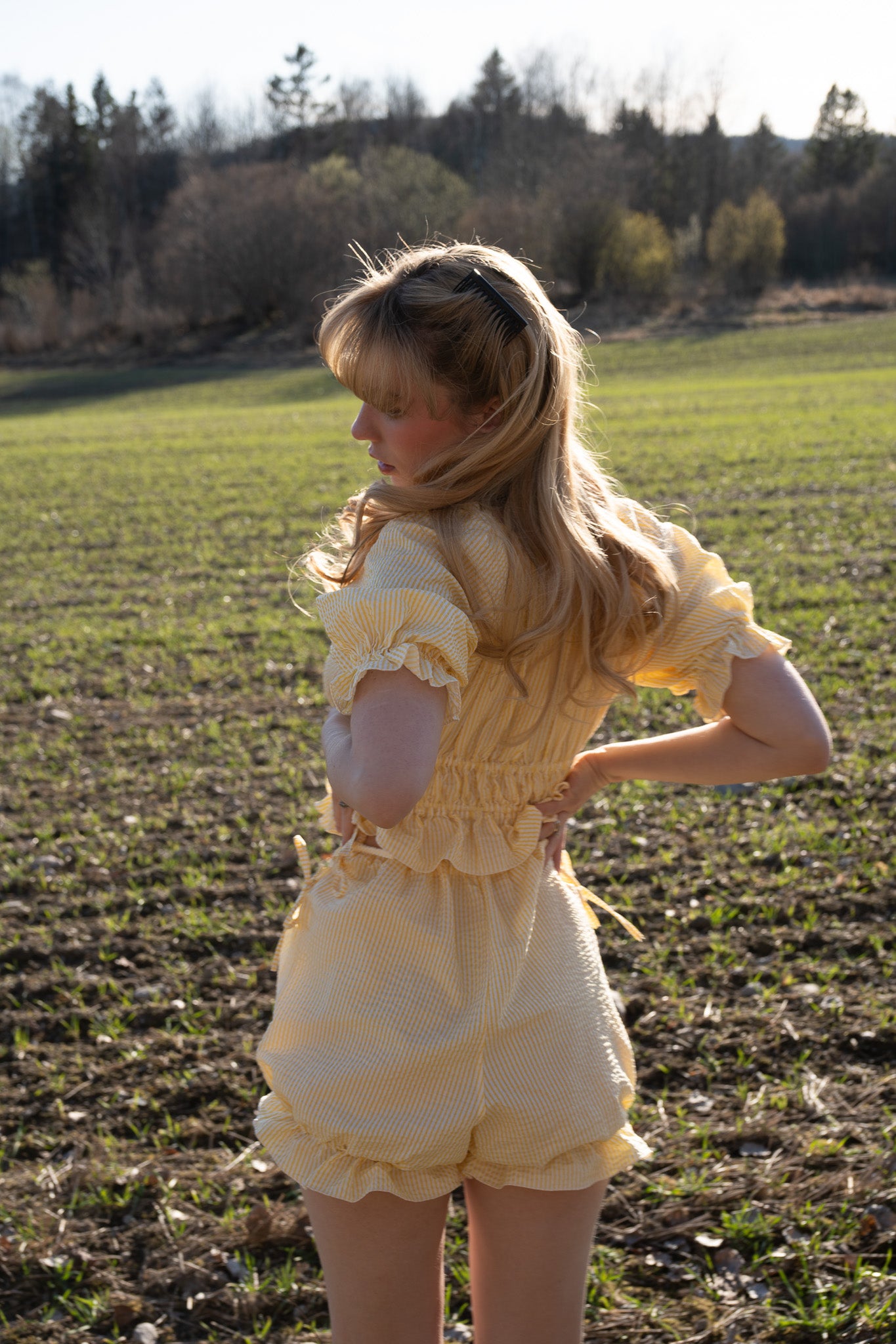 The Darcy Shirt and Bloomer Set