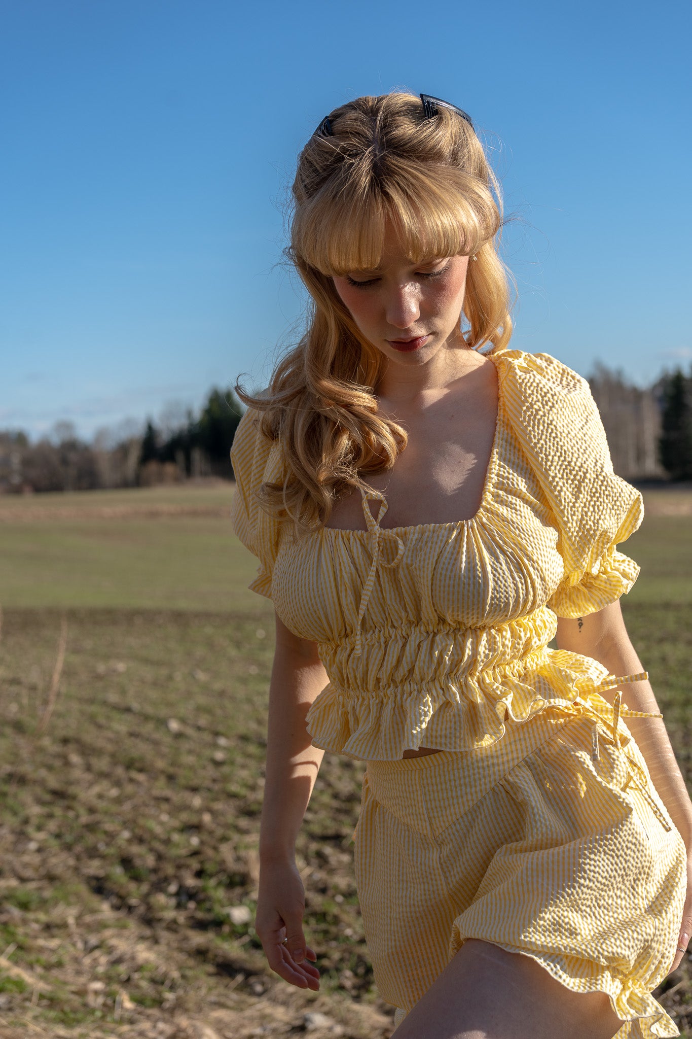 The Darcy Shirt and Bloomer Set