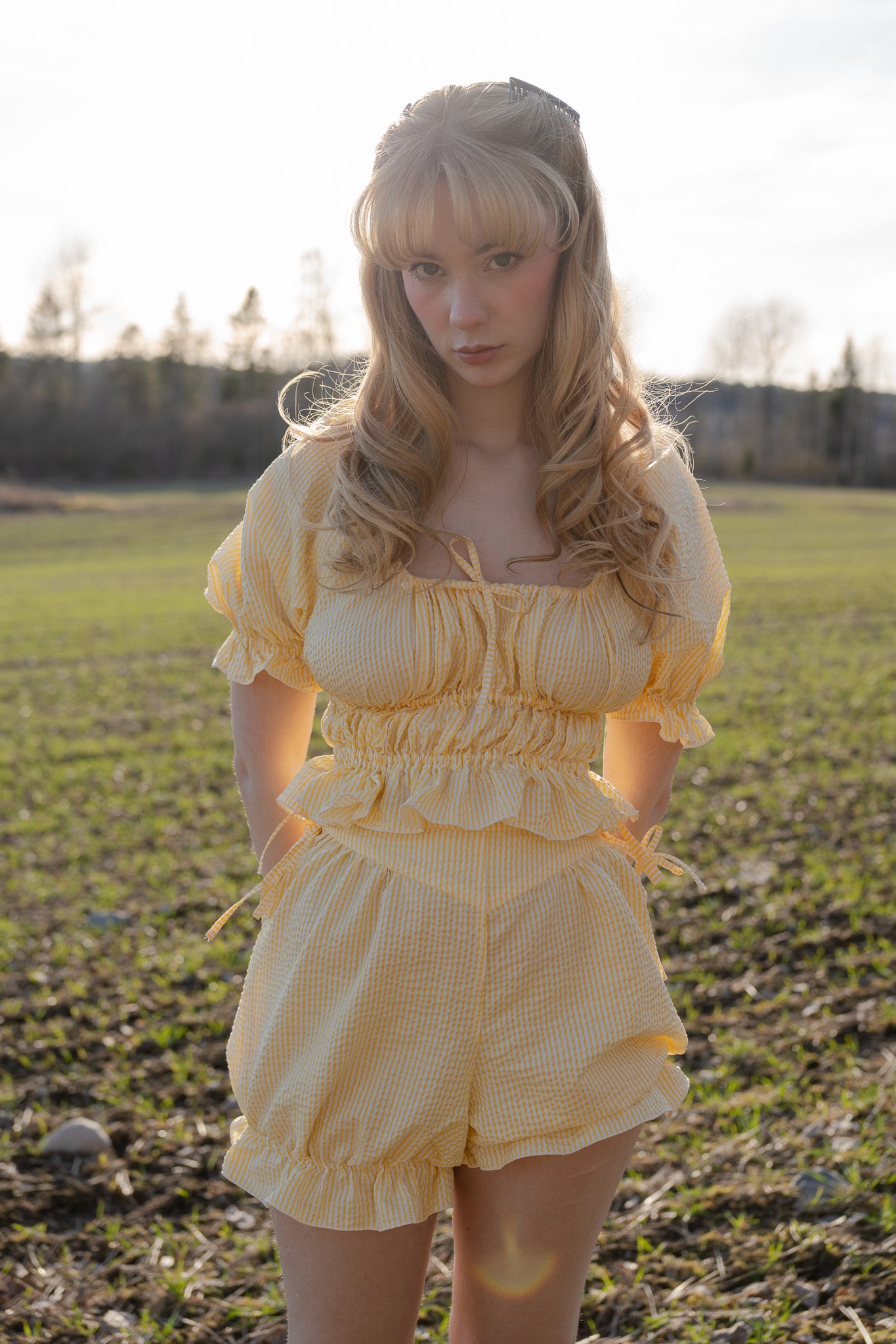 The Darcy Shirt and Bloomer Set