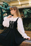 The Minerva Sleeveless Black - 46 (Ready To Ship)